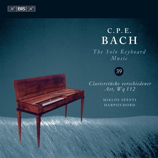 Cover for Miklos Spanyi · Carl Philipp Emanuel Bach: The Solo Keyboard Music. Vol. 39 (CD) (2020)