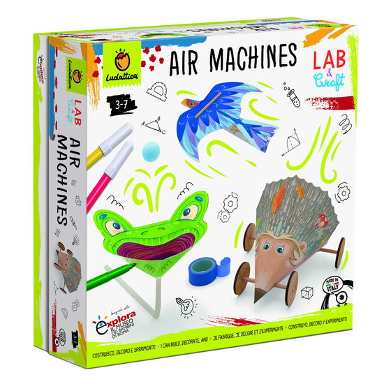 Cover for Ludattica: Lab &amp; Craft · Air Machines (MERCH)