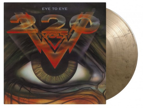 Cover for 220 Volt · Eye To Eye (Ltd. Gold / Black Marbled Vinyl) (LP) [Coloured edition] (2022)