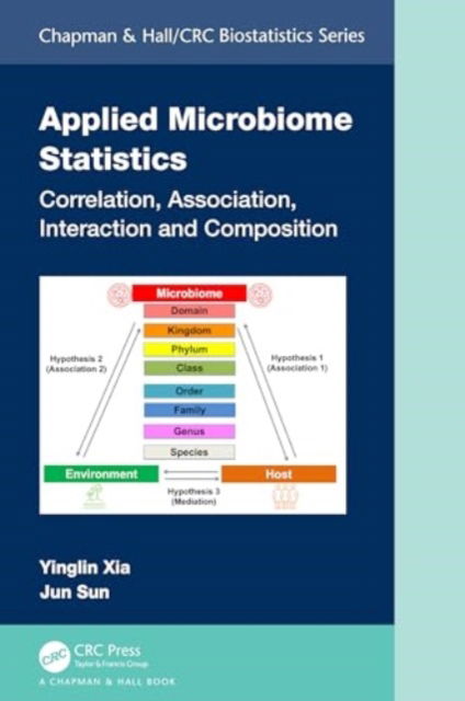 Cover for Yinglin Xia · Applied Microbiome Statistics: Correlation, Association, Interaction and Composition - Chapman &amp; Hall / CRC Biostatistics Series (Hardcover Book) (2024)