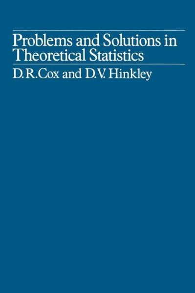 Cover for David Cox · Problems and Solutions in Theoretical Statistics (Paperback Book) (1978)