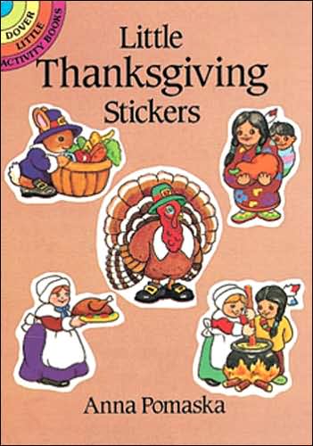 Cover for Anna Pomaska · Little Thanksgiving Stickers - Little Activity Books (MERCH) (2003)