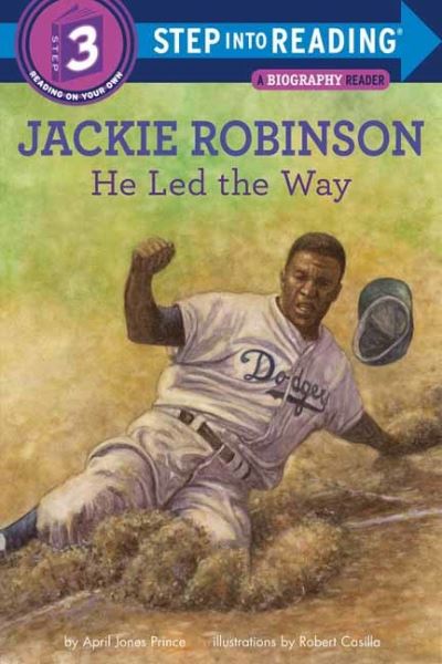 Cover for April Jones Prince · Jackie Robinson: He Led the Way - Step into Reading (Paperback Book) (2021)