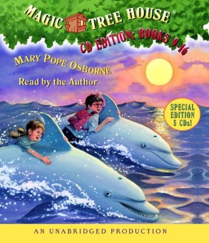 Cover for Mary Pope Osborne · Magic Tree House Collection: Books 9-16: #9: Dolphins at Daybreak; #10: Ghost Town; #11: Lions; #12: Polar Bears Past Bedtime; #13: Volcano; #14: Dragon King; #15: Viking Ships; #16: Olympics - Magic Tree House (R) (Lydbok (CD)) [Unabridged edition] (2003)