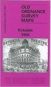 Cover for Naomi Evetts · Kirkdale 1906: Lancashire Sheet 106.06 - Old O.S. Maps of Lancashire (Map) [Facsimile of 1906 edition] (1997)