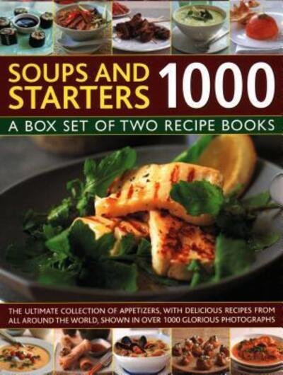 Cover for Bridget Jones · Soups &amp; Starters 1000: A box set of two recipe books: the ultimate collection of appetizers, with delicious recipes from all around the world, shown in over 1000 glorious photographs (Inbunden Bok) (2018)