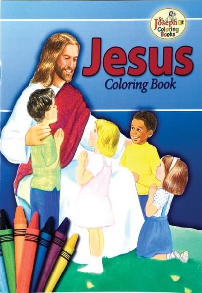 Coloring Book About Jesus - Emma Mckean - Libros - Catholic Book Pub Co - 9780899426709 - 1981