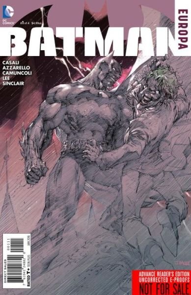 Batman Europa - Brian Azzarello - Books - DC Comics - 9781401259709 - April 19, 2016