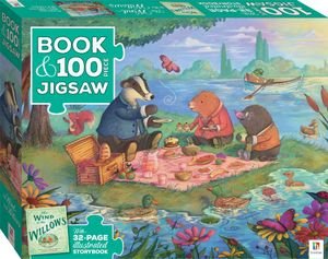 Book with 100-Piece Jigsaw: The Wind in the Willows - Book and Jigsaw - Kenneth Grahame - Brädspel - Hinkler Books - 9781488913709 - 1 maj 2019