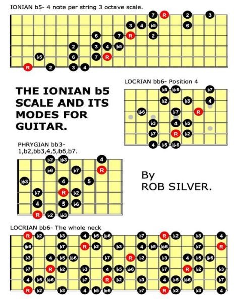 Cover for Rob Silver · The Ionian B5 Scale and Its Modes for Guitar (Paperback Bog) (2014)
