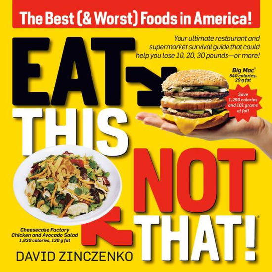 Cover for David Zinczenko · Eat This, Not That (Revised): The Best (&amp; Worst) Foods in America! (Paperback Book) (2019)