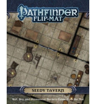 Pathfinder Flip-Mat: Seedy Tavern - Jason A. Engle - Brettspill - Paizo Publishing, LLC - 9781601255709 - 19. november 2013