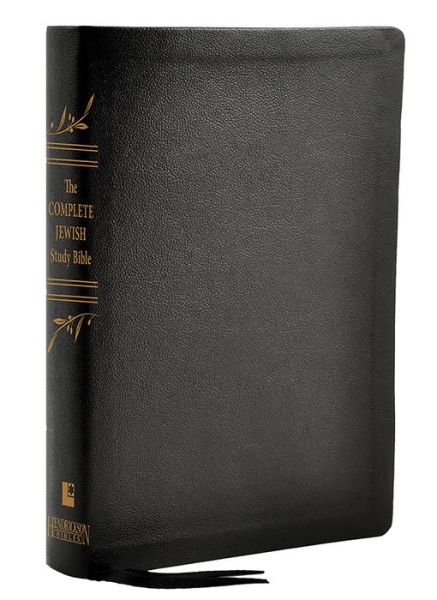 Cover for Rabbi Barry Rubin · The Complete Jewish Study Bible: Illuminating the Jewishness of God's Word (Hardcover Book) [Genuine Leather, Black edition] (2016)