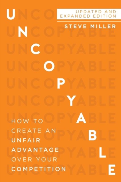 Cover for Steve Miller · Uncopyable (Buch) (2020)