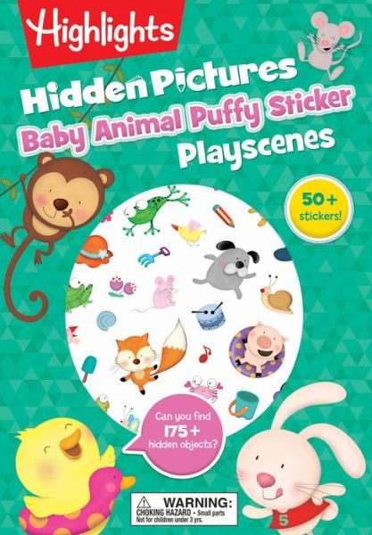 Baby Animal Hidden Pictures Puffy Sticker Playscenes - Highlights Puffy Sticker Playscenes - Highlights - Bücher - Astra Publishing House - 9781644726709 - 8. Februar 2022
