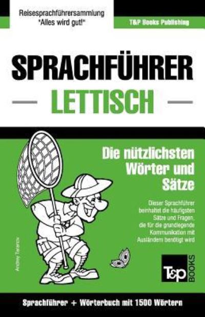 Cover for Andrey Taranov · Sprachfuhrer Deutsch-Lettisch und Kompaktwoerterbuch mit 1500 Woertern (Pocketbok) (2016)