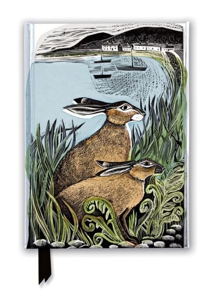 Cover for Angela Harding: Rathlin Hares (Foiled Journal) - Flame Tree Notebooks (Stationery) [New edition] (2019)