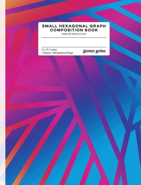 Small Hexagonal Graph Composition Book - Stepney Books - Libros - Independently Published - 9781791569709 - 12 de diciembre de 2018