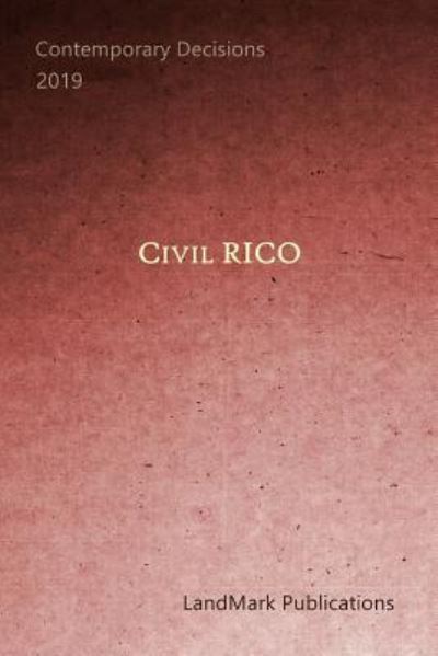 Cover for Landmark Publications · Civil Rico (Paperback Book) (2019)