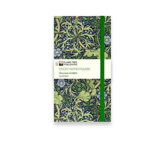 Cover for Flame Tree Studio · William Morris: Seaweed Flame Tree Sticky Notes Folder (Stationery) (2026)