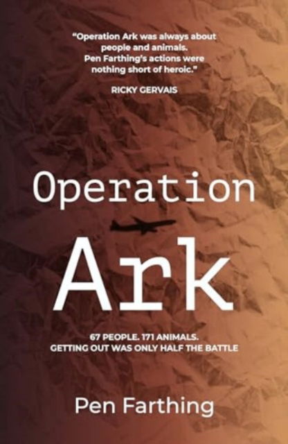 Cover for Pen Farthing · Operation Ark (Taschenbuch) (2024)