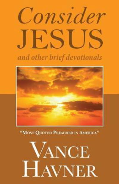Cover for Vance Havner · Consider Jesus (Paperback Book) (2017)