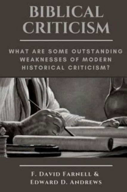 Cover for Edward D Andrews · Biblical Criticism (Taschenbuch) (2017)