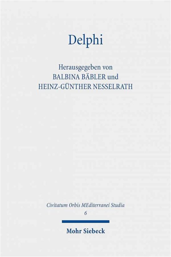 Cover for Balbina Bäbler · Delphi (Hardcover Book) (2021)