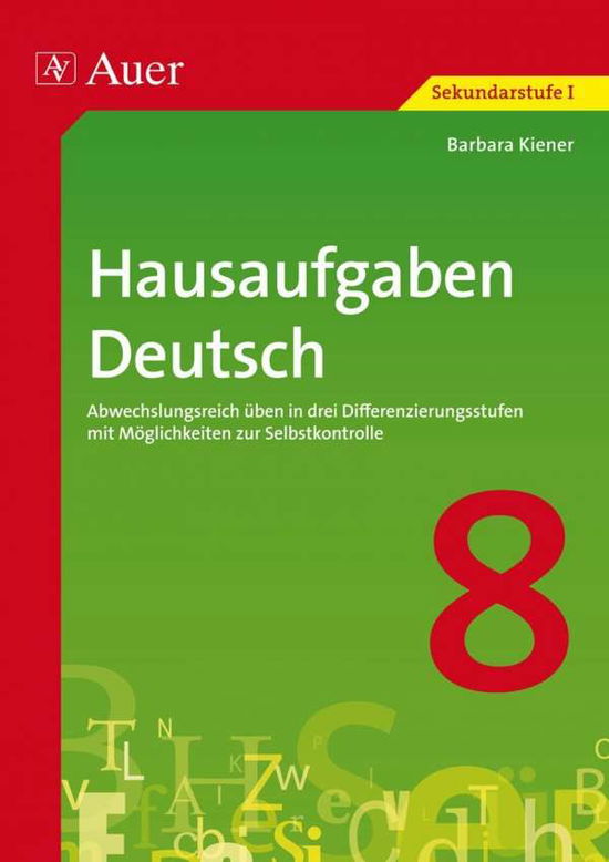 Cover for Löffler · Hausaufgaben Deutsch Klasse 8 (Book)