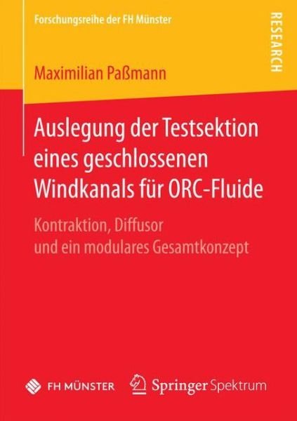 Cover for Paßmann · Auslegung der Testsektion eines (Bog) (2016)
