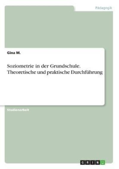 Cover for M. · Soziometrie in der Grundschule. Theo (Buch)