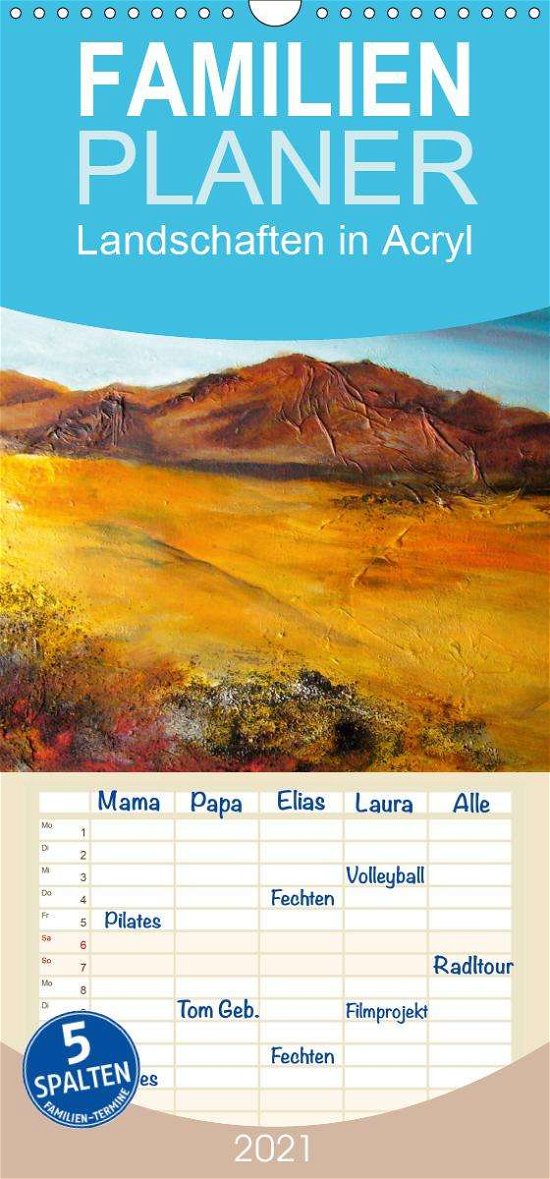 Cover for Dürr · Landschaften in Acryl - Familienpl (Book)