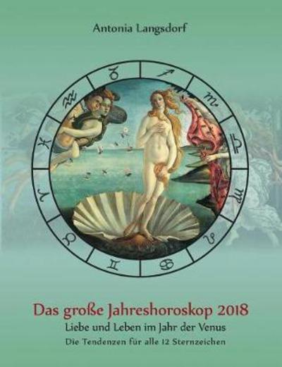 Cover for Langsdorf · Das große Jahreshoroskop 2018 (Book) (2018)