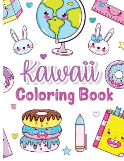 Cover for Shanice Johnson · Kawaii Coloring Book (Pocketbok) (2021)