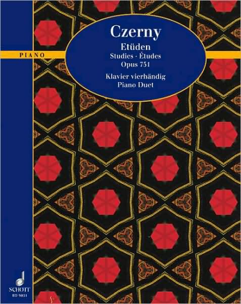 Studies Op 751 - Carl Czerny - Książki - SCHOTT & CO - 9783795754709 - 1 lipca 1999