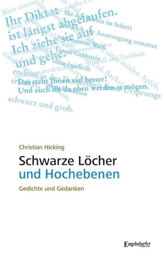 Cover for Hicking · Schwarze Löcher und Hochebenen (Book)