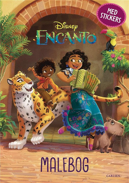 Cover for Disney · Encanto malebog (kolli 6) (Heftet bok) [1. utgave] (2021)