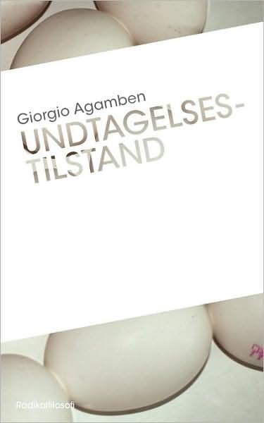 Cover for Giorgio Agamben · Undtagelsestilstand (Book) [1e uitgave] (2009)
