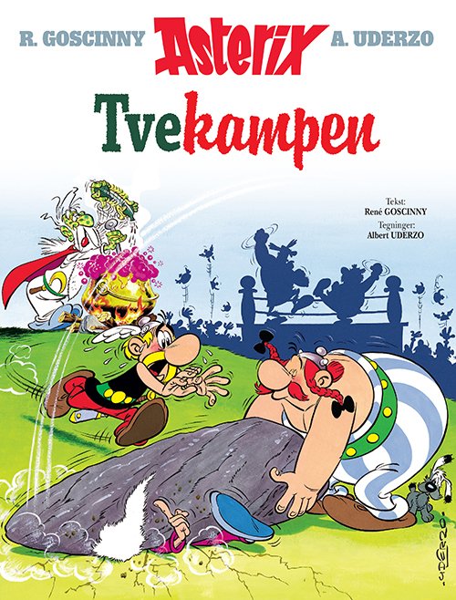 Cover for René Goscinny, René Goscinny, Albert Uderzo · Asterix tvekampen (Book) [4th edição] (2017)