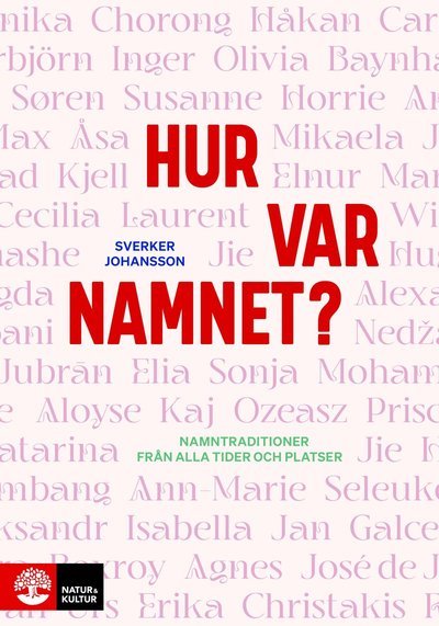 Cover for Sverker Johansson · Hur var namnet? : Namntraditioner från alla tider och platser (Book) (2023)