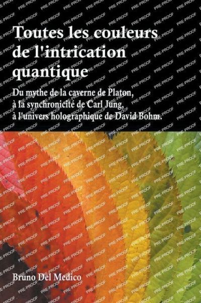 Cover for Bruno del Medico · Toutes les couleurs de l'intrication quantique (Paperback Book) (2022)
