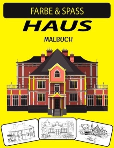 Cover for Black Rose Press House · Haus Malbuch (Paperback Book) (2020)