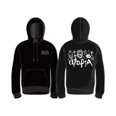 Cover for P1HARMONY · LIVE TOUR 2025 [P1ustage H : UTOP1A] IN EUROPE - HOODIE (Hoodie) [Black Hoodie edition] [XLarge] (2025)