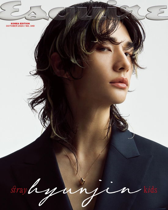 Cover for HYUNJIN (STRAY KIDS) · Esquire Korea October 2024 (Magasin) [B edition] (2024)