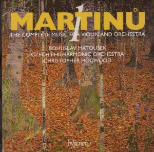 Cover for B. Martinu · Complete Music for Violin &amp; Orchestra (CD) (2007)