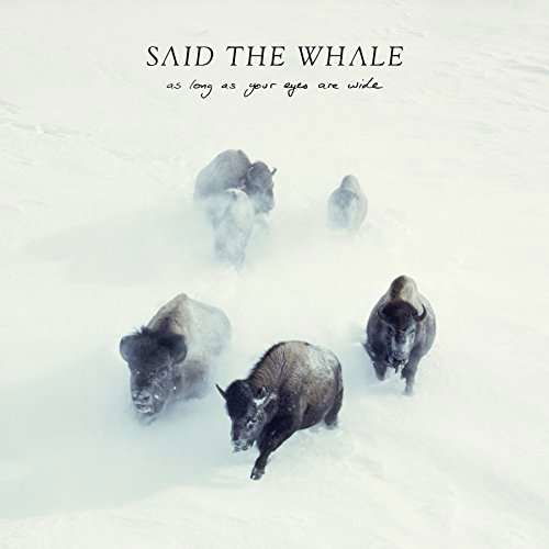 Cover for Said the Whale · As Long As Your Eyers Are Wide (LP) (2017)