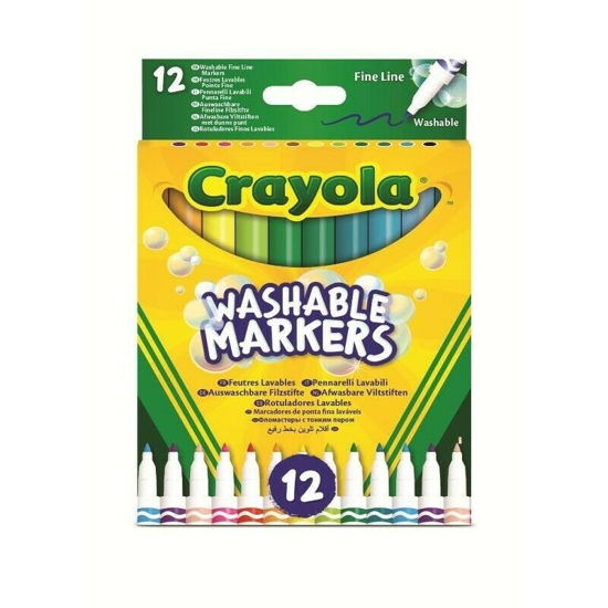 Cover for Crayola · Crayola - Crayola Viltstiften met dunne punt 12st. (Toys)