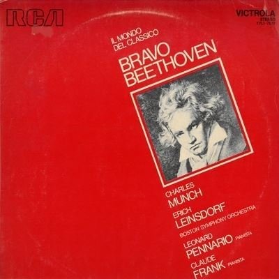 Cover for Ludwig Van Beethoven  · Bravo Beethoven (VINYL)