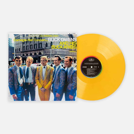 Cover for Buck Owens · Carnegie Hall Concert (LP) [Yellow Vinyl edition] (2024)