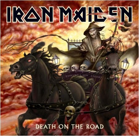 Cover for Iron Maiden · Death on the Road (LP) [Limited edition] (2005)